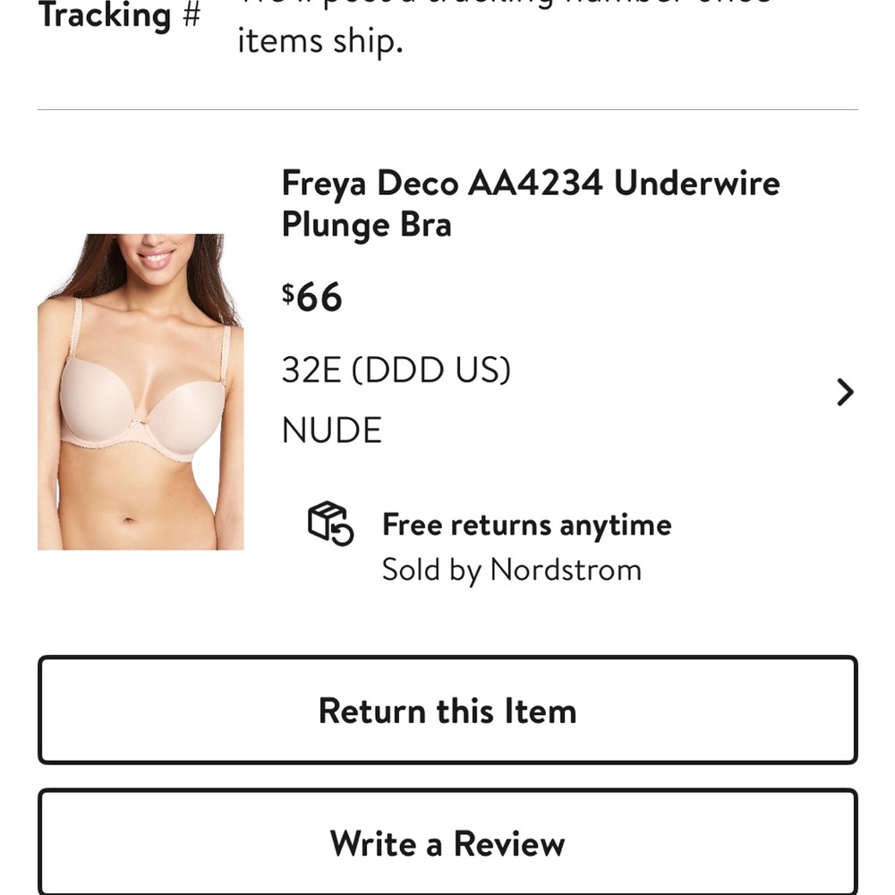 Freya Deco Nude Bra size 32DDD - Picture 6 of 6